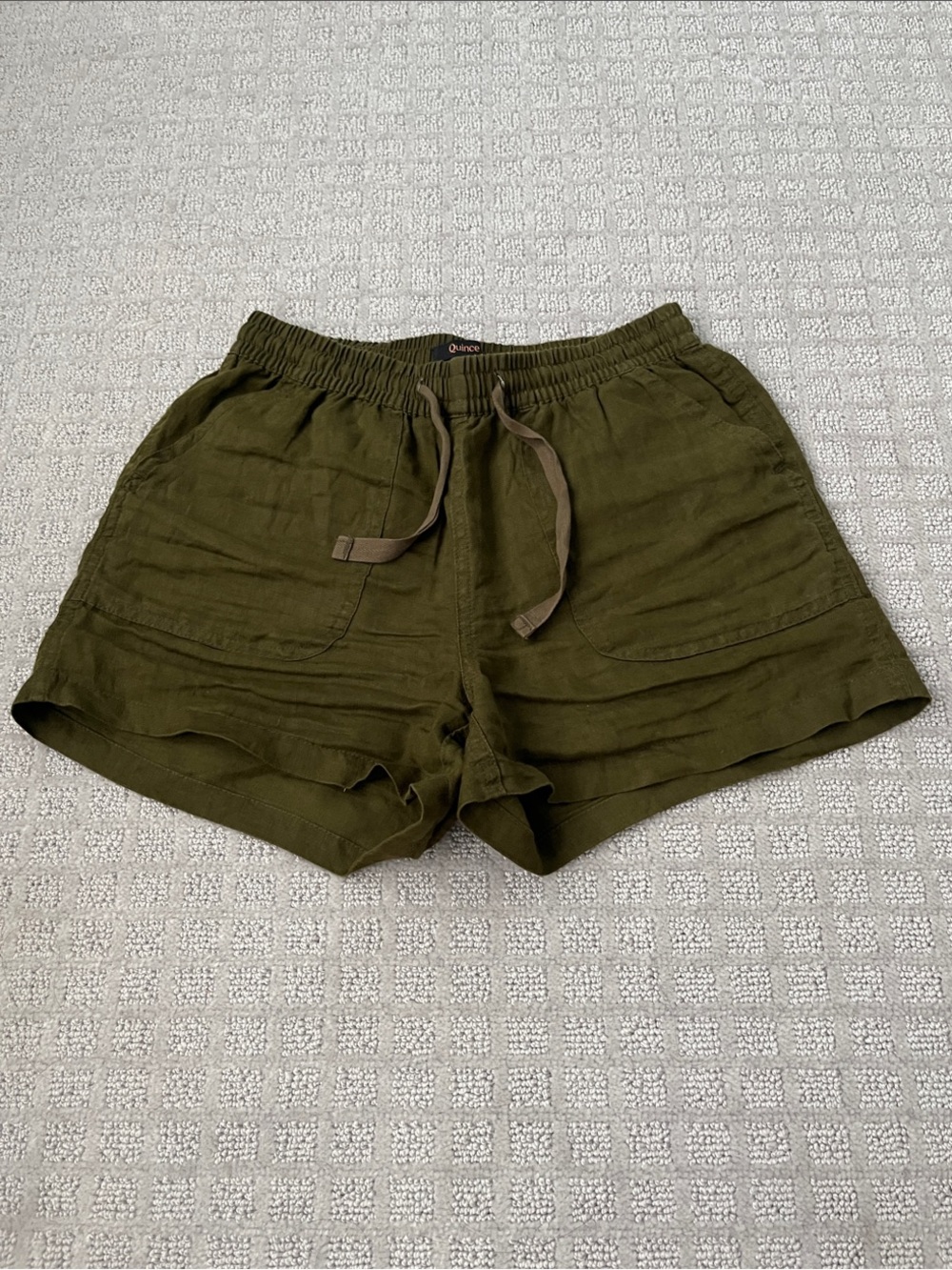 Quince 100% European Linen Shorts